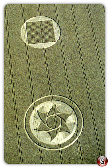 Crop circles - Etchilhampton Wiltshire 1997