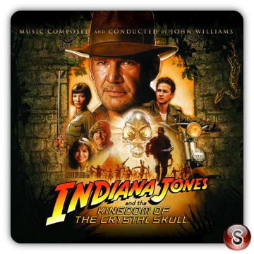 Indiana Jones and the Kingdom of the crystal skull Soundtrack Cover CD