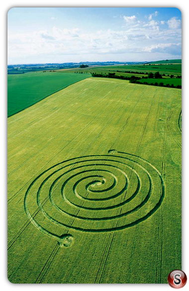 Crop circles - West Overton Wiltshire 2002