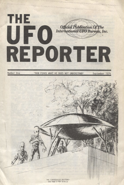 The UFO Reporter n. 1 September 1974