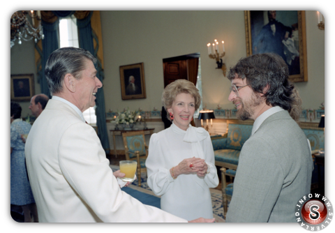 Steven Spielberg e Ronald Reagan