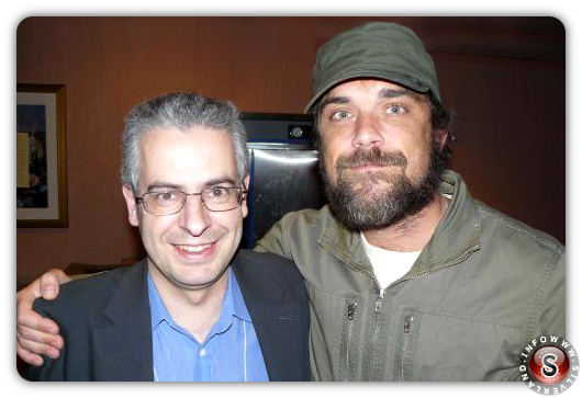 Nick Pope e Robbie Williams, a Laughlin in Nevada, presso il Congress UFO e Film Festival del 2008
