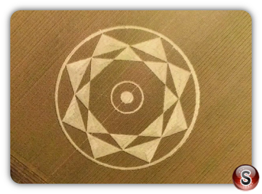 Crop circles - Pontecurone Alessandria Italy 2015