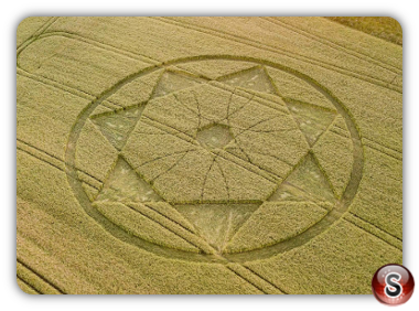 Crop circles - Devil's Den Wiltshire 2018