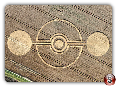 Crop circles - Yatesbury Wiltshire UK 2011