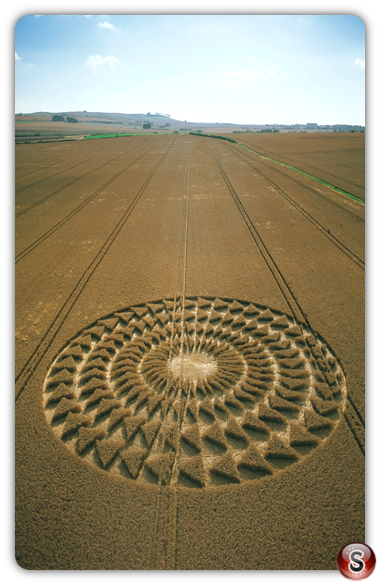 Crop circles - Windmill Hill Wiltshire 2002
