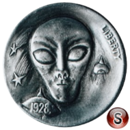 Alien coin 1928