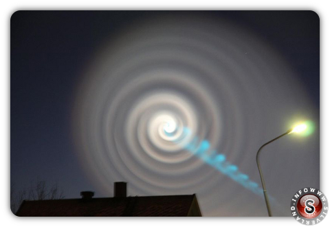 The mysterious spiral in the sky of Norway