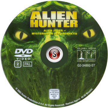 Alien hunter - Cacciatore di alieni Cover DVD