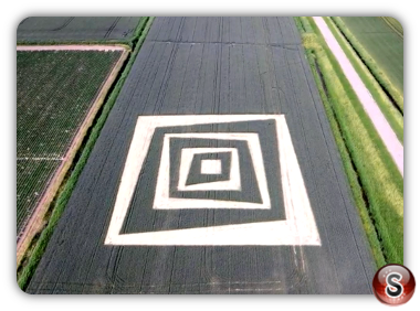 Crop circles - Udebiltdijk Friesland 2018