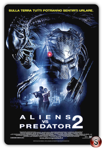 Aliens Vs Predator 2 - Locandina - Poster