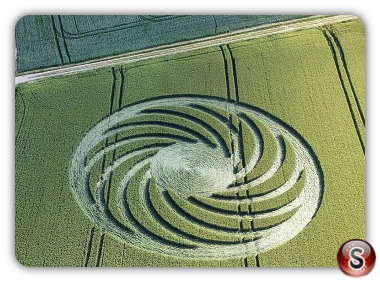 Crop circles - Frienisberg Bern 2018