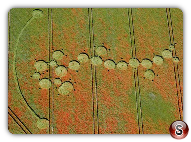 Crop circles - Ogbourne Down Wiltshire 2012