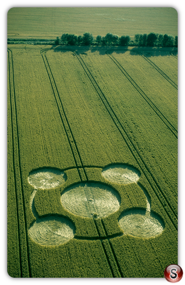 Crop circles - Etchilhampton Wiltshire 2002