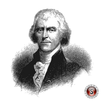 Thomas Jefferson (Shadwell, 13 Aprile 1743 – Charlottesville, 4 Luglio 1826)