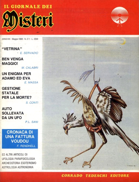 Il Giornale dei Misteri Anno XIX N. 211 Maggio 1989