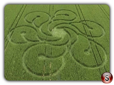 Crop circles - Großziethen Brandenburg 2016