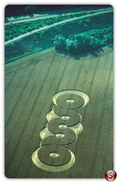 Crop circles - Barton le Clay Bedfordshire 1996