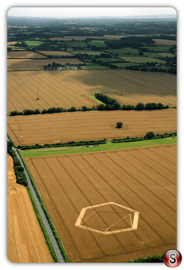 Crop circles - Owslebury nr Winchester Hampshire 2012