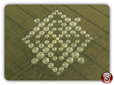 Crop circles - Wayland's Smithy Oxon 2008