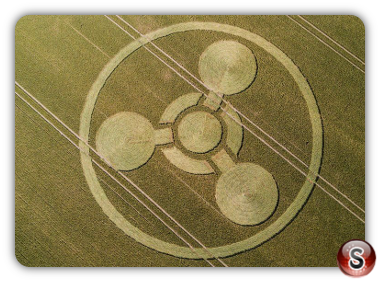 Crop circles - Coneybury Hill Wiltshire 2018