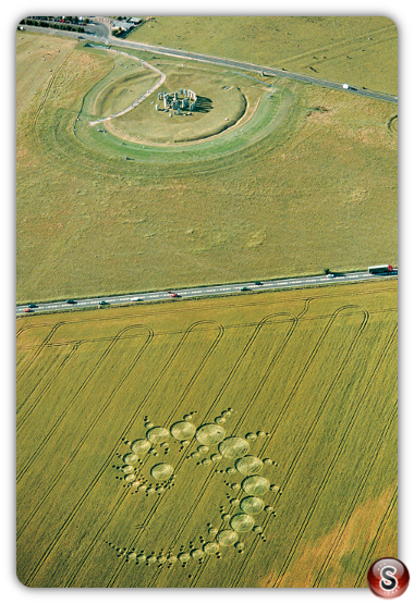 Crop circles - Stonehenge Wiltshire 1996