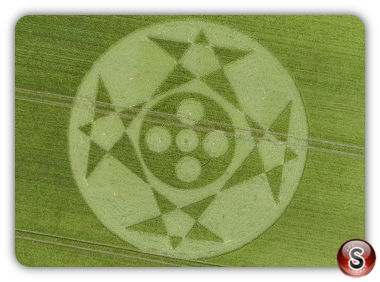 Crop circles - Hackpen HIll Wiltshire 2018