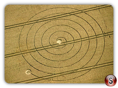 Crop circles - Martinsell Hill Wiltshire UK 2012