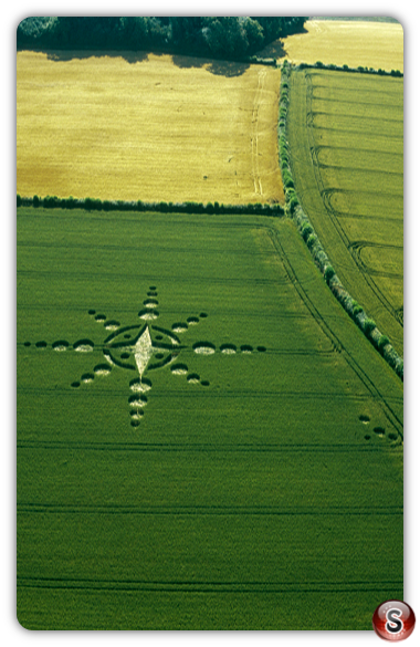Crop circles - Englishcoombe nr bath Avon 2002