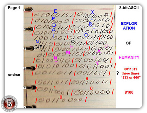 Rendlesham code binary page 1