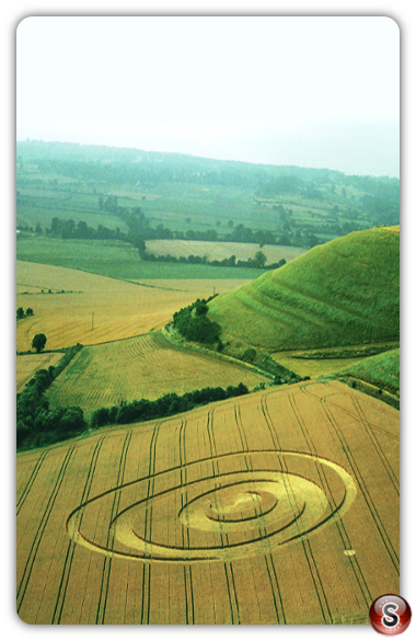 Crop circles - Olivers Castle Wiltshire 1994