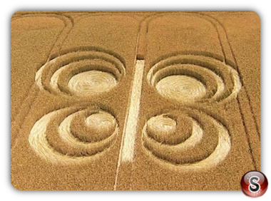 Crop circles - Großziethen Brandenburg 2016