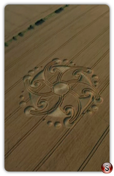 Crop circles - Etchilhampton - Wiltshire 2024