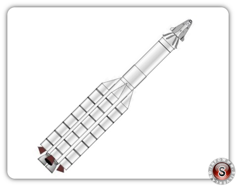 Space Launching System BC2720, destinato a portare sulla Luna la navetta Lunex