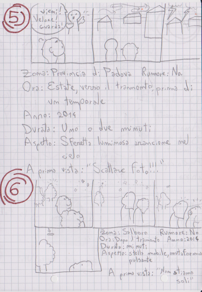 Book UFO pagina 5 e 6 by Ale