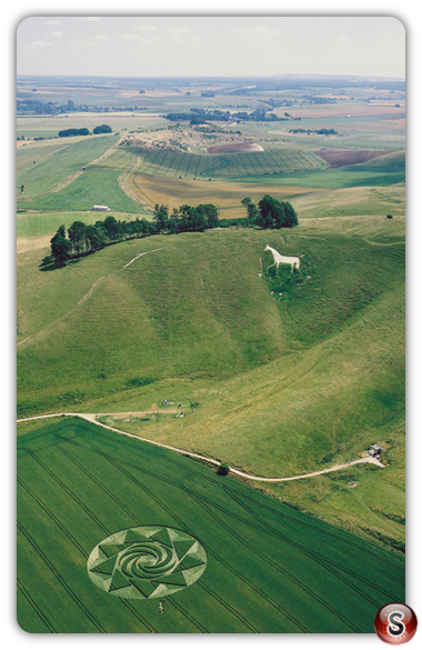 Crop circles - Cherhill Wiltshire 1999