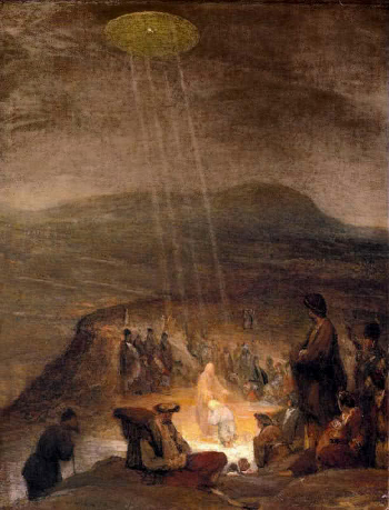 Aert De Gelder ( 1700 ) Battesimo di Cristo