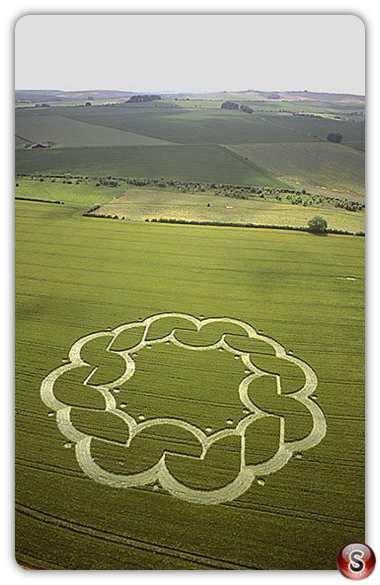 Crop circles - Windmill Hill Wiltshire 2003