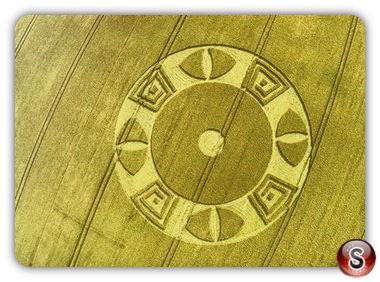 Crop circles - Wylye Wiltshire 2016