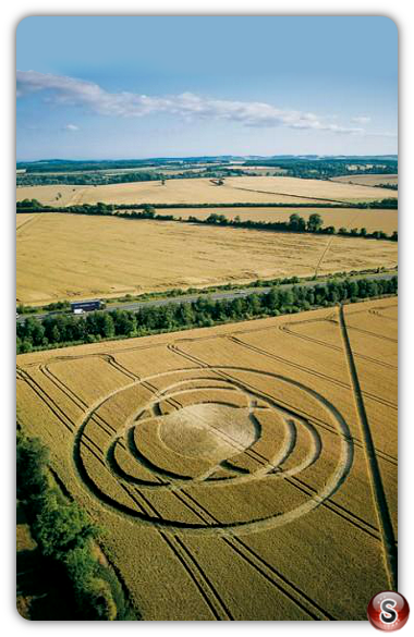 Crop circles - Andover Hampshire 2002