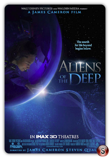 Aliens of the deep - Locandina - Poster