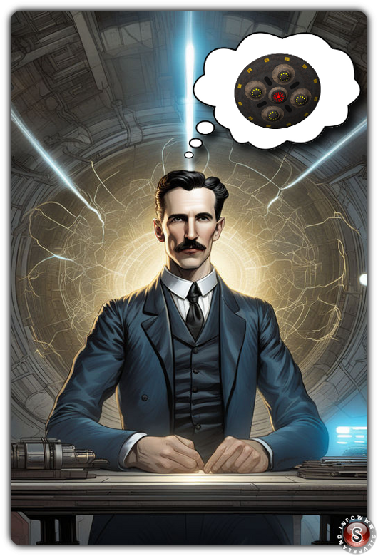 Nikola Tesla and the design of ufos