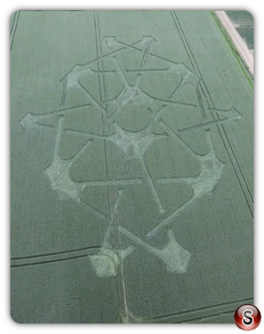 Crop circles - Udebiltdijk Friesland 2018