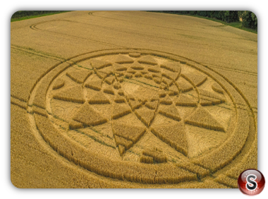 Crop circles - Highworth Wiltshire 2017