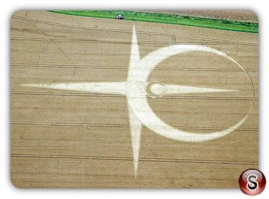 Crop circles - Allington Wiltshire UK 2012