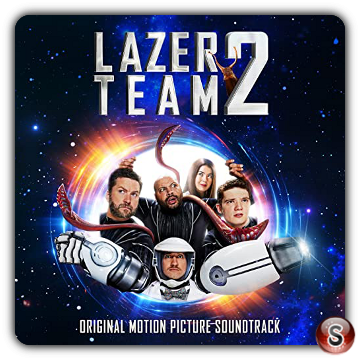 Lazer team 2 Soundtrack Cover CD