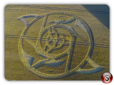 Crop circles - Hackpen Hill Wiltshire 2016