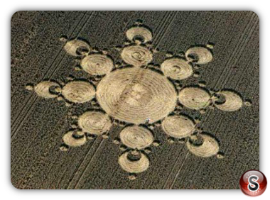 Crop circles - Avebury Manor 1999