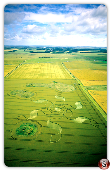 Crop circles - Stonehenge Wiltshire 2002