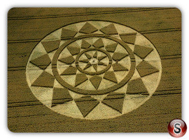 Crop circles - Etchilhampton Wiltshire 2004